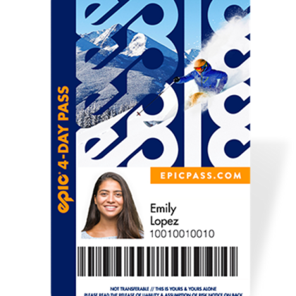 エピック デイパス Epic Day Pass 1,2,3,4,5,6,7日券 2026-27シーズン